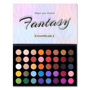 CHARMCODE 40 Colors High Pigmented Shimmer Matte Eyeshadow